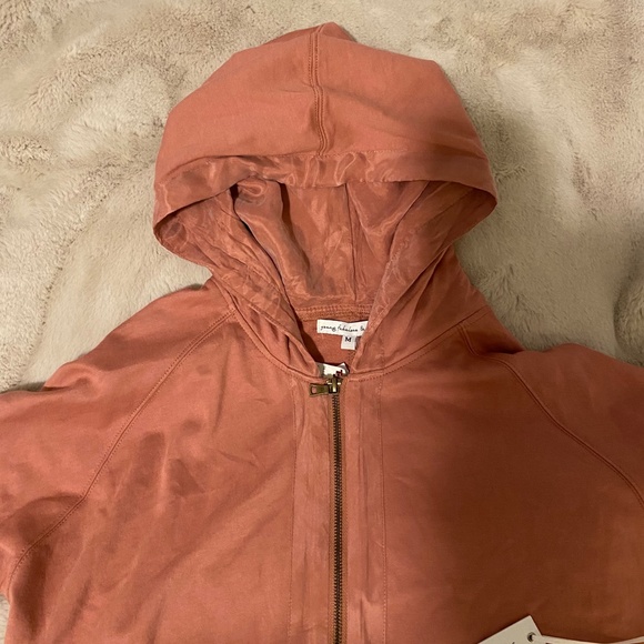 NWT Young Fabulous & Broke Long Jacket Sweater in Blush - Medium - Picture 3 of 8